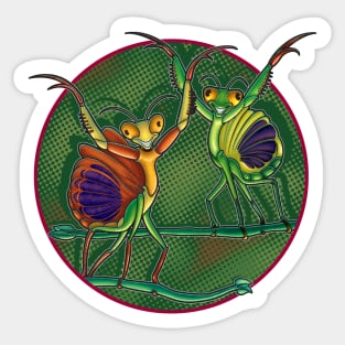 Mantis Dance Sticker